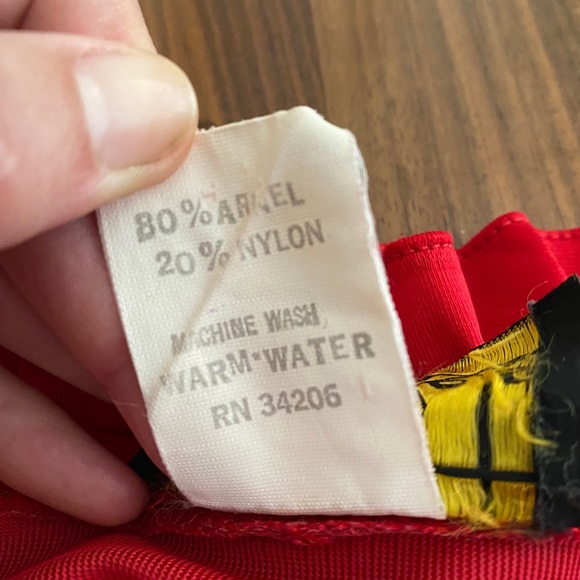 Red Vintage jumpsuit - Picture 6 of 6